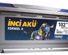 Akkumulyator Inci Aku Formula 102 Ah