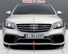 W222 6.3 Amg bufer xromu kantı nikel