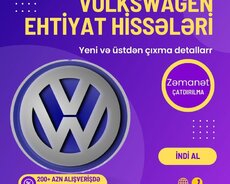 Volkswagen Ehtiyat Hisselerinin satisi movcuddur