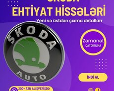 Skoda Ehtiyat Hisselerinin satisi movcuddur