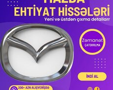 Mazda Ehtiyat Hisselerinin satisi movcuddur