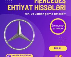 Mercedes Ehtiyat Hisselerinin satisi movcuddur