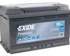 Akkumulyator EXIDE Premium 90 Ah R+ EA900