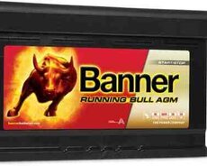 Akkumulyator Banner Running Bull AGM 80 Ah