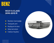 W221 radiator barmaqlığı ablisofka