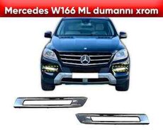 Mercedes W166 ML duman faraların xromu