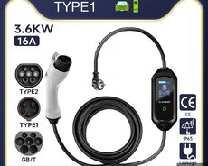 Elektromobil üçün şarj type1