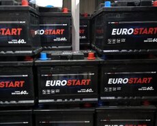 Eurostart 60 ah akkumulyator