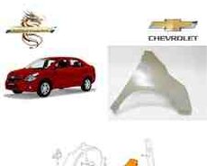 Chevrolet Cobalt 2024 ön boz rəngi qanadı