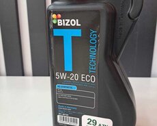 bizol 5w-20 1litr mühərrik yağı