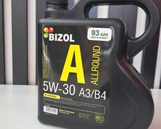 bizol 5w-30 4litr mühərrik yağı