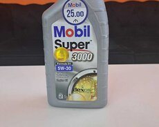 mobil super 5w-30 1litr mühərrik yağı