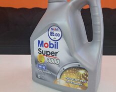 mobil super 5w-30 4litr mühərrik yağı