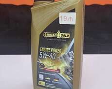 german gold 5w-40 1litr mühərrik yağı