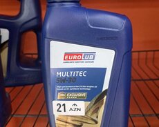 eurolub multitec 5w-30 1litr mühərrik yağı