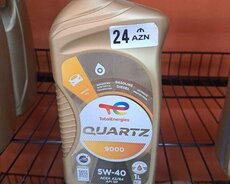 total energies quartz 9000 5w-40 1litr mühərrik yağı