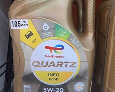 totalenergies quartz ineo ecob 5w-20 5l mühərrik yağı