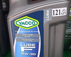 yacco lube f 5w-30 5litr mühərrik yağı