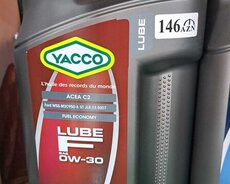 yacco lube f 0w-30 5litr mühərrik yağı