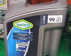 yacco lube f 5w-30 4litr mühərrik yağı
