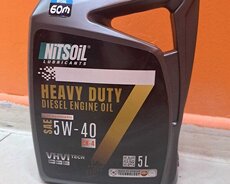 nitsoil 5w-40 ck-4 5litr mühərrik yağı