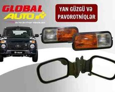 Niva Urban yan güzgü və dönmə işıqları