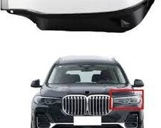 Bmw X7 G07 Şüşə ön fara sol (Plastik)