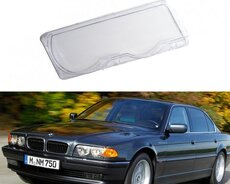 Bmw E38 Şüşə ön fara sağ (Plastik)