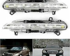 W221 S221 duman led fara işığı Mercedes