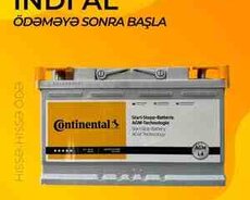 Akkumulyator Continental 12V 80Ah Start-Stop AGM-L4