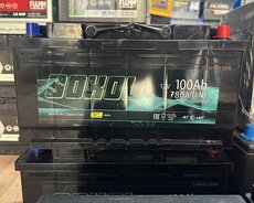 100 Ah Sokol akkumlyatoru