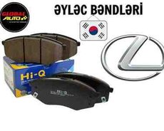 Lexus əyləc bəndləri