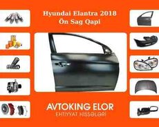 Hyundai Elantra 2019 ön sağ qapısı