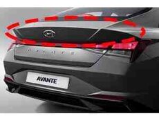 Hyundai Elantra 2021-2023 arxa baqaj spoyleri