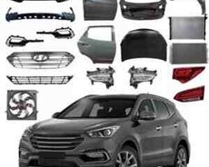 Hyundai Santa Fe 2016 radiator barmaqlığı