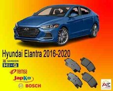 Hyundai Elantra 2016-2020 ön və arxa əyləc bəndləri