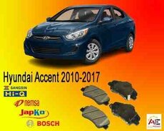 Hyundai Accent ön və arxa əyləc bəndləri