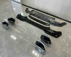 Bmw G22, G26 diffuzoru və səsboğucu başlığı