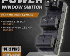 İnfinity EX35, EX 37 2008-2014 və Nissan Altima şüşəqaldıran düymə bloku