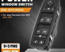 Jeep Grand Cherokee 2014-2021 şüşə qaldıran düymə bloku