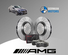 Mercedes Sport Əyləc Diskləri (Deşikli Apornu)