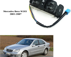 Mercedes Benz W203 şüşə qaldıran knopka blok satılır