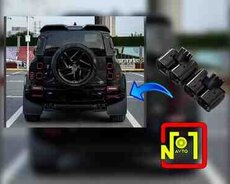 Land Rover Defender səsboğucu başlıqları