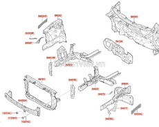 64502H6000-Lanjeron Hyundai orijinal