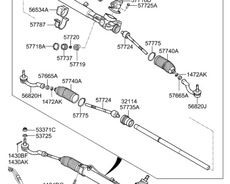 577353M000-rulavoy ftulka Hyundai orijinal