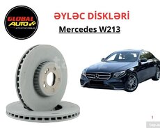 Mercedes E-class W213 ön əyləc diskləri (bemwq)