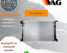 Volkswagen Audi modeli üçün su radiatoru