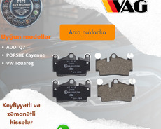 Audi Porsche Cayenne arxa nakladka