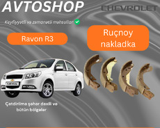 Ravon R3 Arxa əyləc bendleri (baraban)