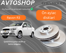 Ravon R3 on əyləc diskleri